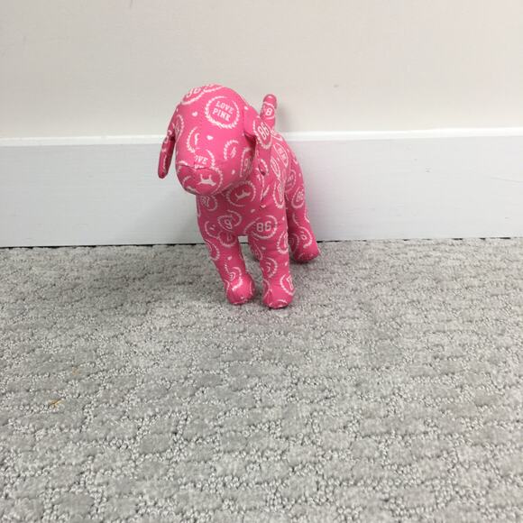 Victoria's Secret Adorable 2007 Plush Stuffed 7 Candy Love Pink 86 Dog - Picture 1 of 5